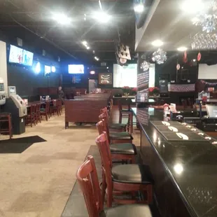 New place...the staff is friendly..owners are here ask the time...hands on!  Good people ...James &amp; Sarah.