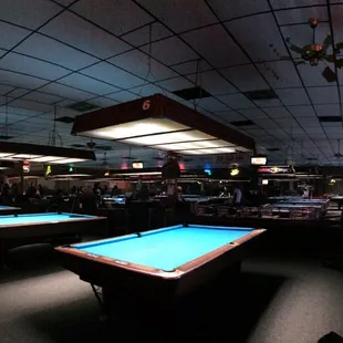 billiards and pool tables