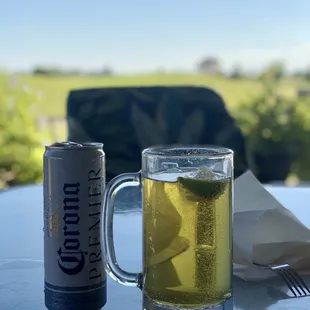 Nice cold beer  on the course