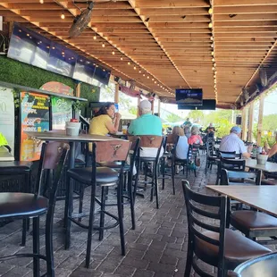 Great outdoor dining