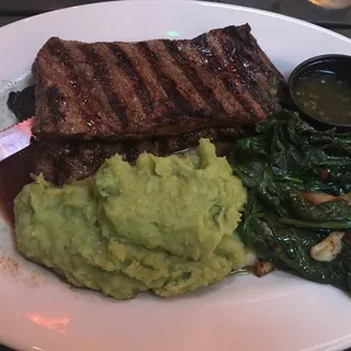 Cilantro Mashed Potatoes.