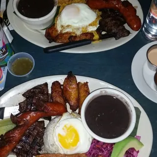 Vegan Bandeja Paisa.