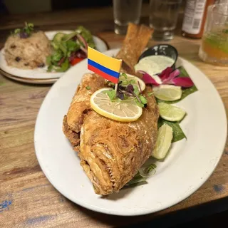 Cartagena Style Red Snapper (Pargo Rojo Frito)