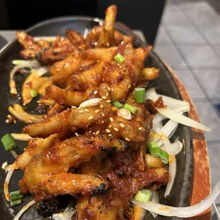 Sweet and spicy chicken feet!