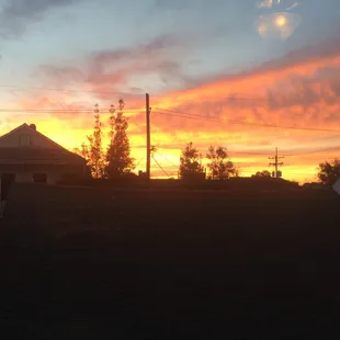 New Orleans Sunset from the balcony