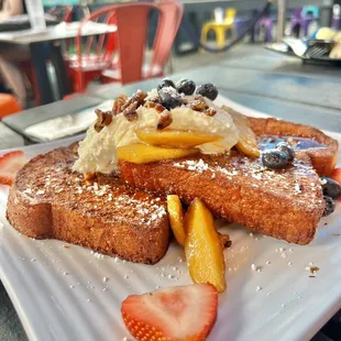 Brunch Menu: French toast