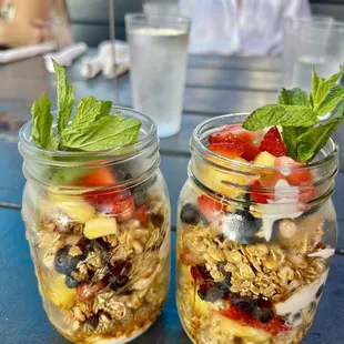 Brunch Menu: parfait