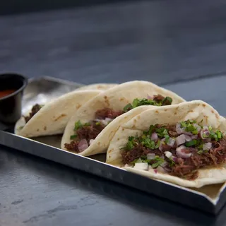 Oak Smoked Barbacoa Tacos