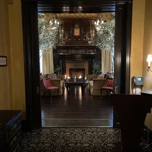 Interior of Detroit Club and Bohemia
