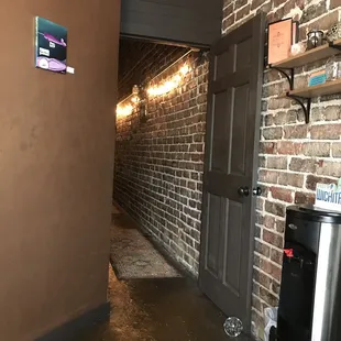 Hallway to treatment rooms