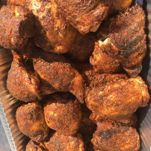 smoked chicken!