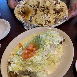 Burrito Vegetariano  Steak tacos