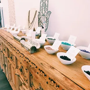 Build your own bracelet bar
