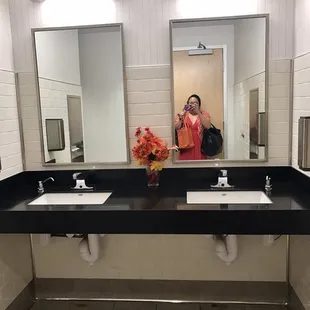 Clean ladies restroom!
