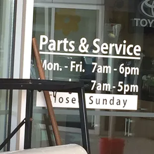 I scheduled an appointment yesterday for 715 this morning