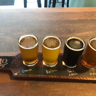 Beer flight