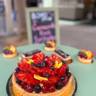 Large Berry Tart