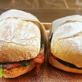 Grilled Veggie Sandwich Lunch