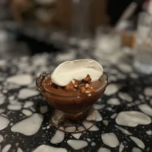 Chocolate budino