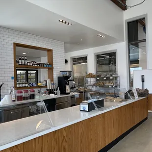 Interior of the Boichik Bagel Factory in Berkeley.
