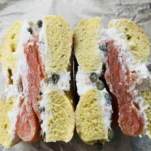 Eggything. Lox spread. Far Beyond decent.