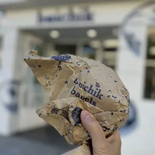 Bagel to go