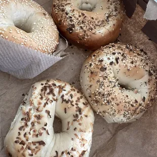 bagels, bagel, food