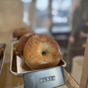 Plain bagel