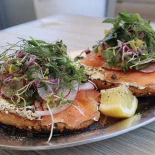 Bagel with Lox