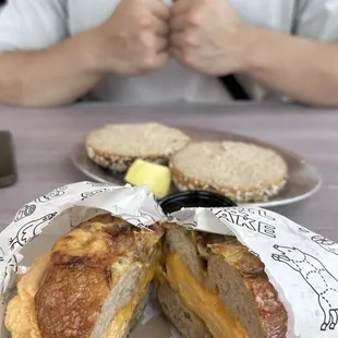 Bagel Sandwiches