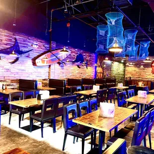 Over 300 plus seating - Great for parties.  Call us for details = 757-790-6023 - chesterfieldboilbay@gmail.com