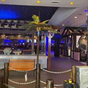 The restaurant front entrance