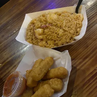 Fried Cheese Sticks