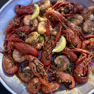 Crawfish &amp; shrimp boil.