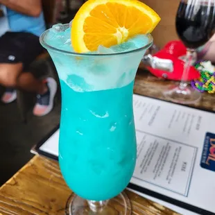 Frozen blue Hawaiian