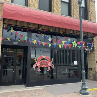 Restaurant front entrance.