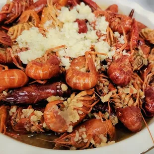 Garlic crayfish
