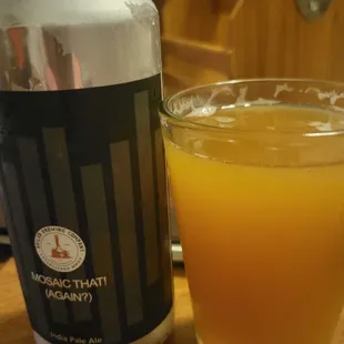 Enjoyed the Mosaic THAT (Again?) IPA.