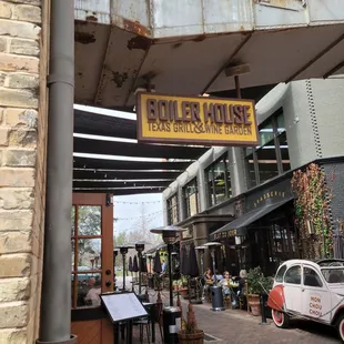 Outside entrance