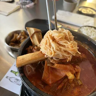 왕갈비 설렁탕 윗