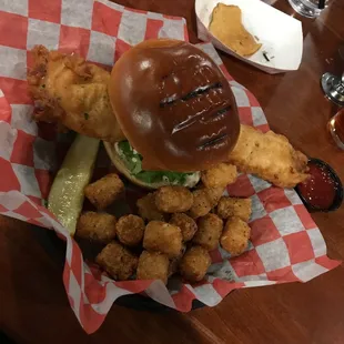 Lake Erie Monster Fish Sandwich