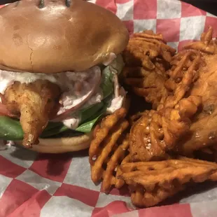 Walleye Sandwich