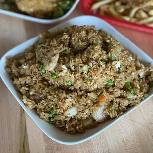 Dragon seafood fried rice