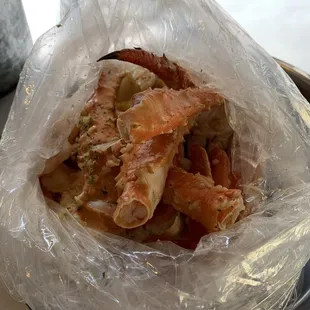 Combo #4 (Shrimp Combo) with King Crab