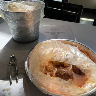 What was left after I was full!