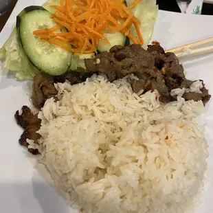 Pork Rice platter