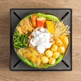 #6 Milk Cream Curry Hot Soup 咖哩奶蓋鍋