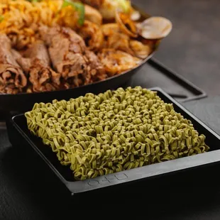 Spinach Wok Noodle