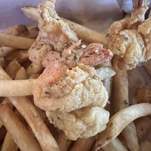 Fried shrimp