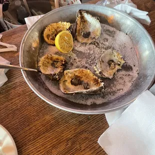 Grilled Oysters